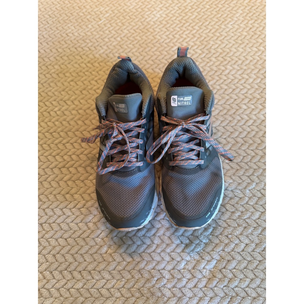 New Balance FuelCore Nitrel V1 Trail Running Shoes Grey Orange WTNTRCS1 Womens 8